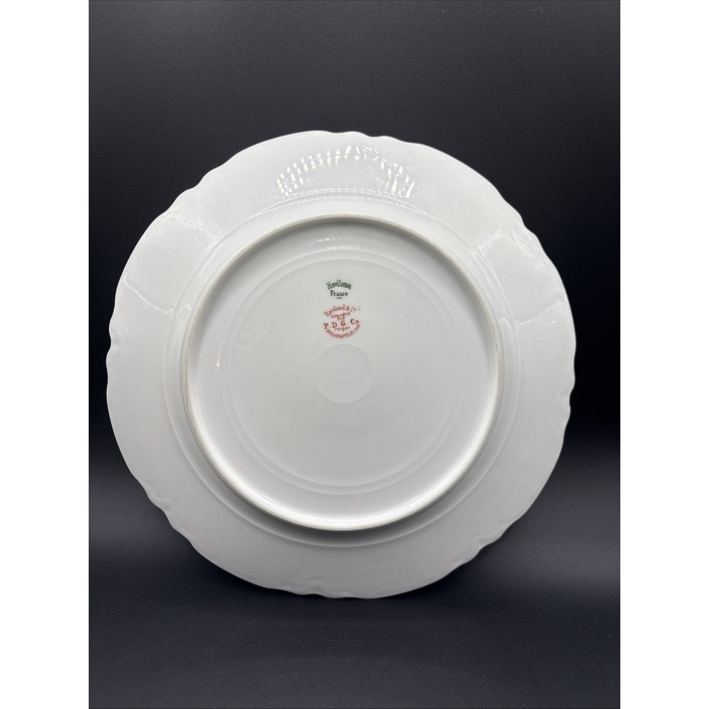 Antique Haviland Limoges Schleiger 930A Dinner Plate Pettis Dry Goods - Picture 2 of 7
